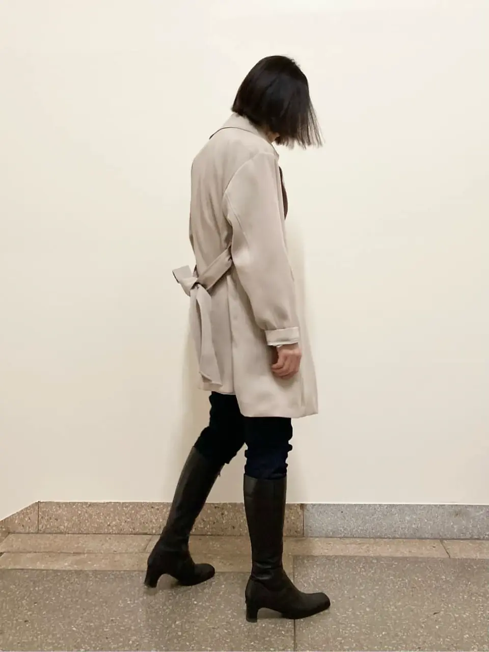 自由区 阿部 コーディネート画像