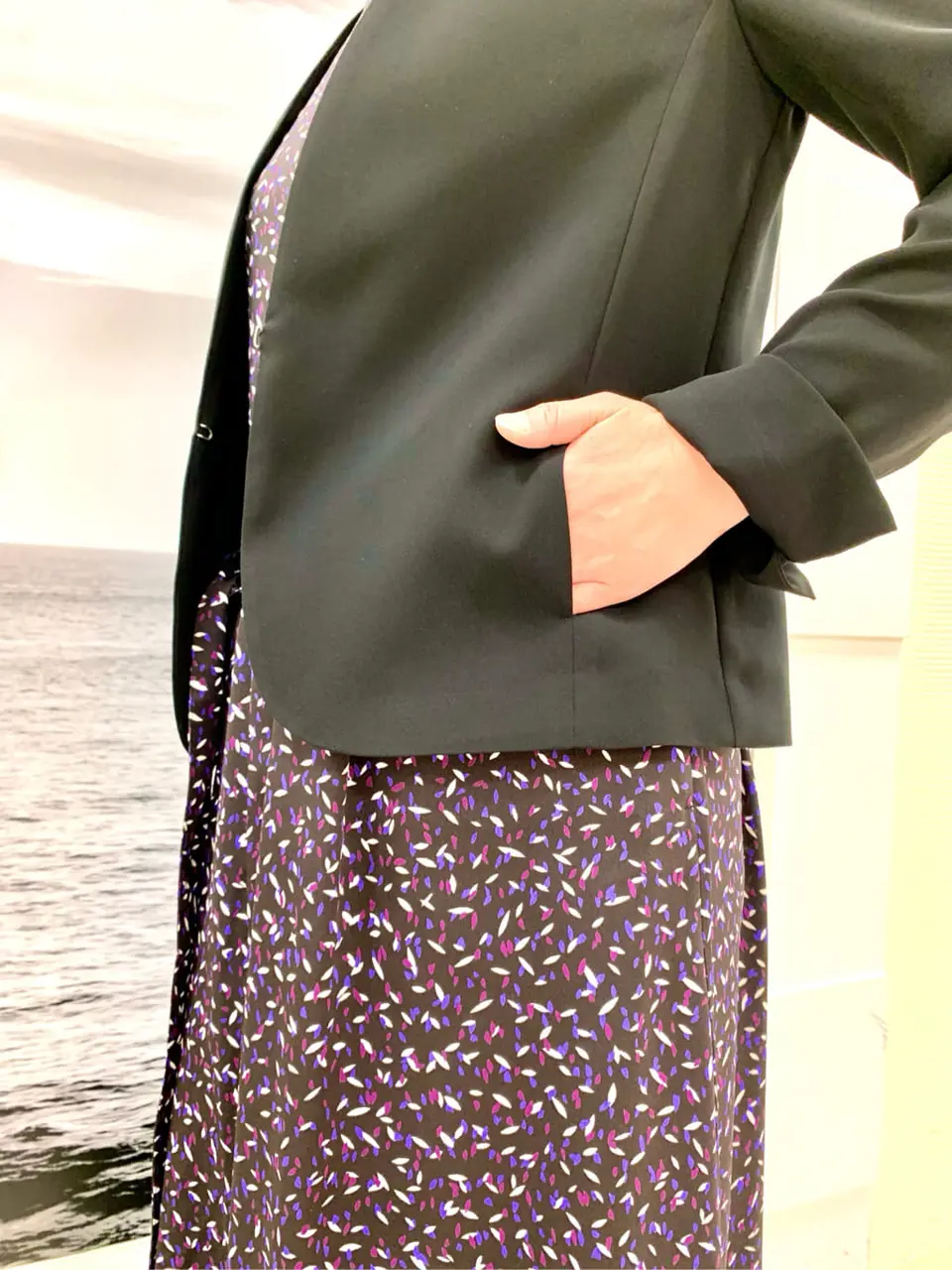 自由区 中鉢 コーディネート画像