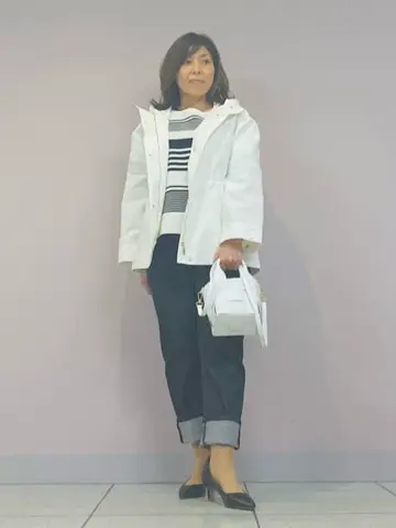 自由区 山崎 コーディネート画像