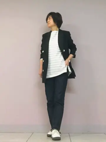 自由区 小森 コーディネート画像