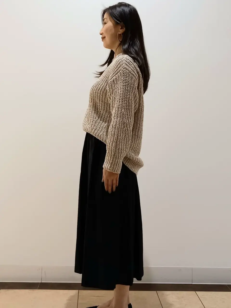 自由区 中川 コーディネート画像