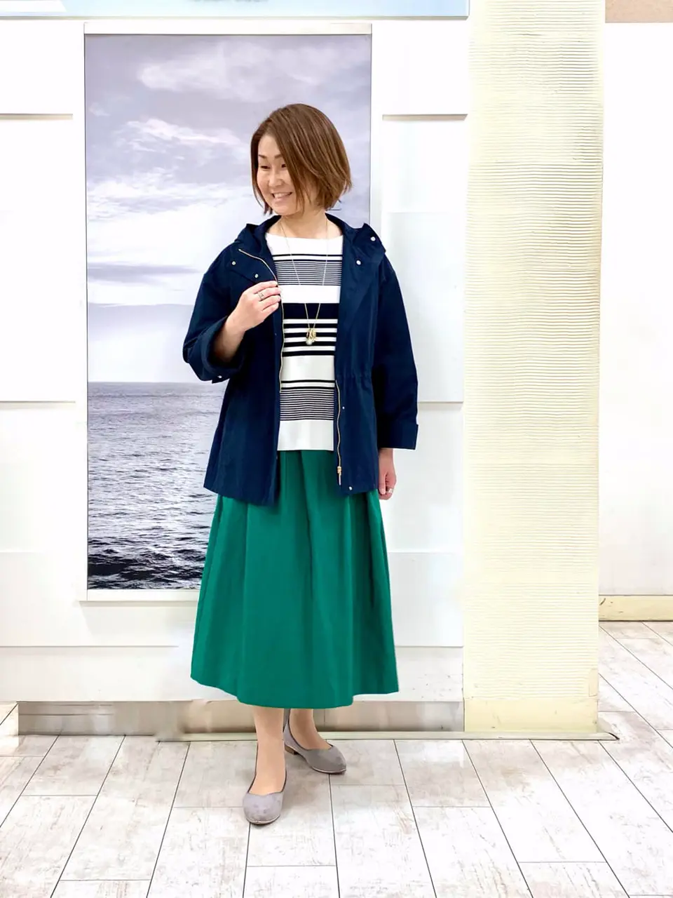  中鉢 コーディネート画像