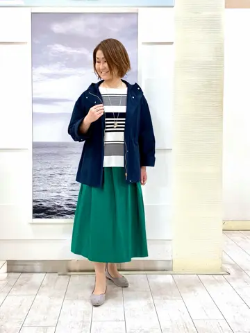 自由区 中鉢 コーディネート画像