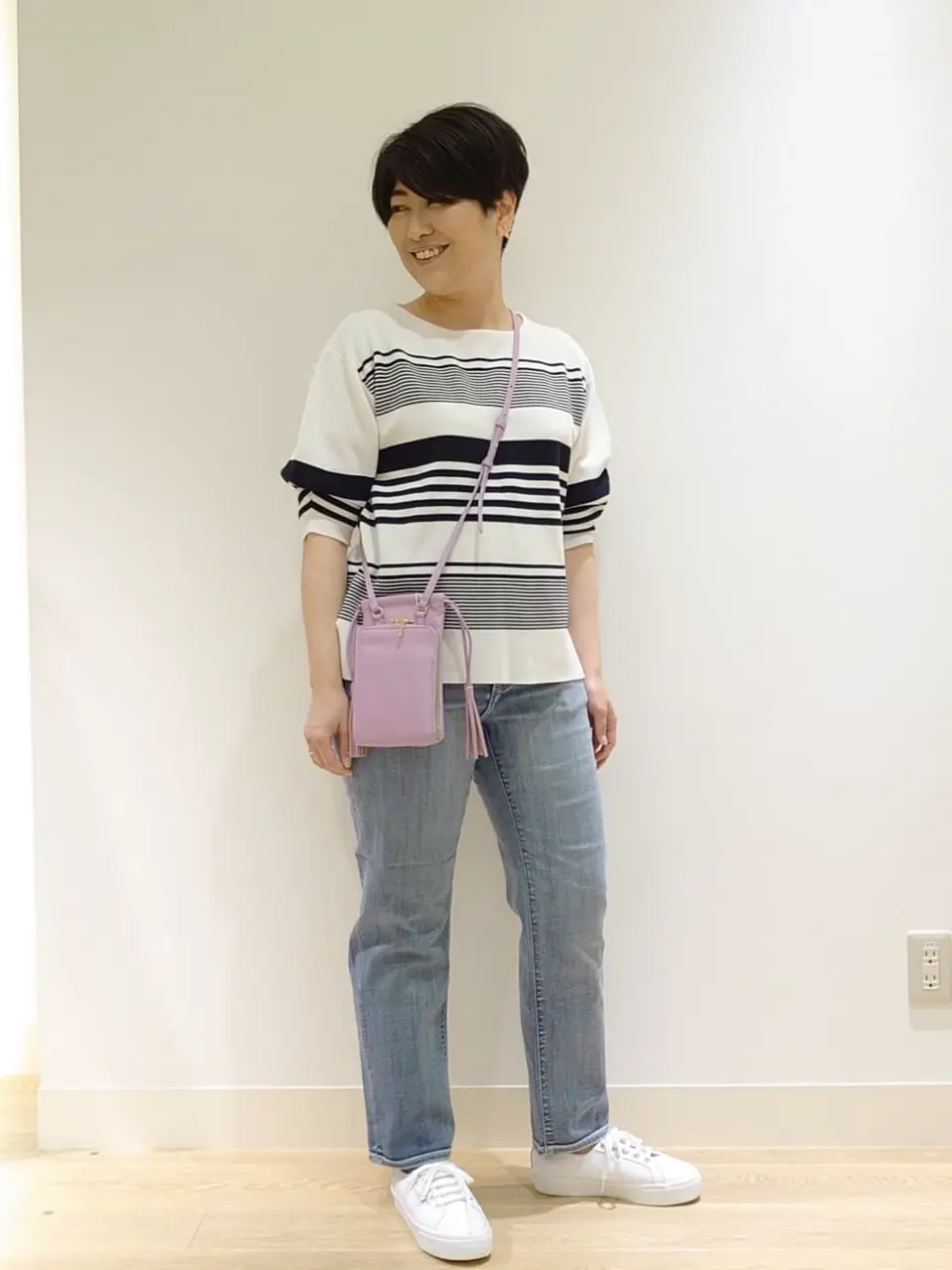 自由区 田中 コーディネート画像