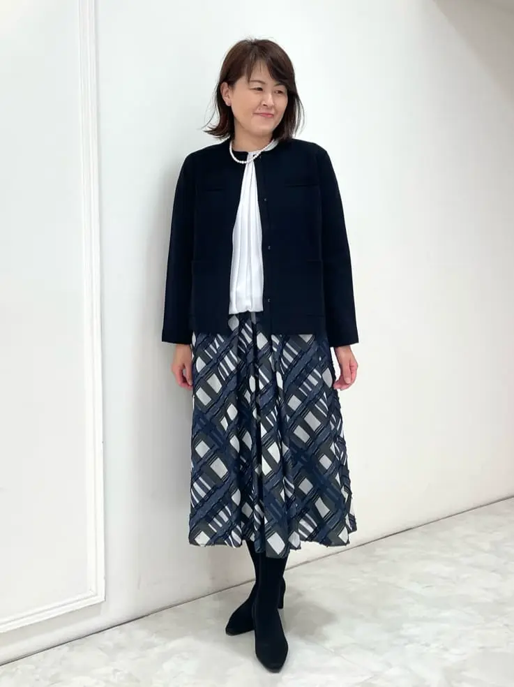 自由区 大野 コーディネート画像