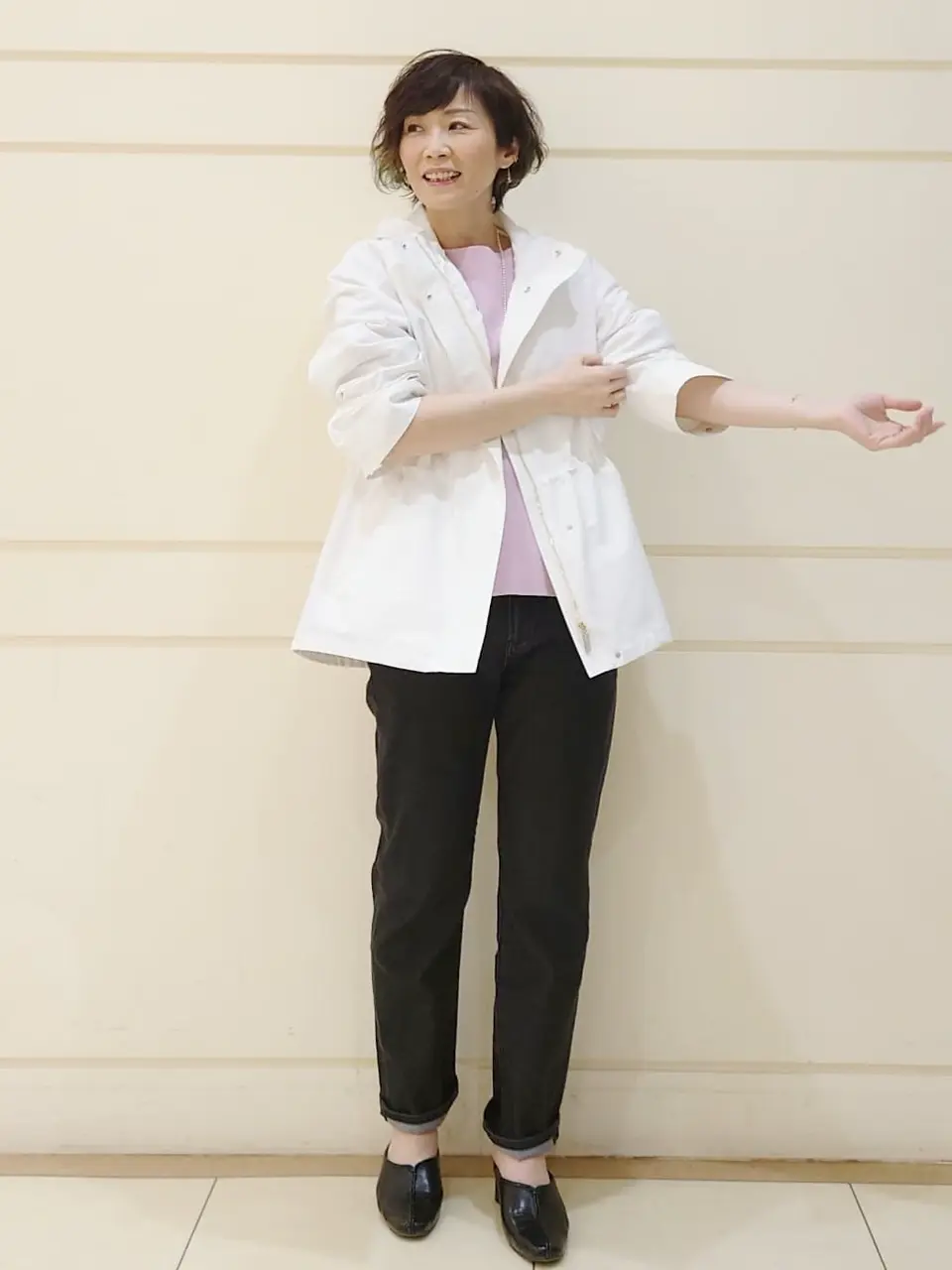 自由区 maruri コーディネート画像