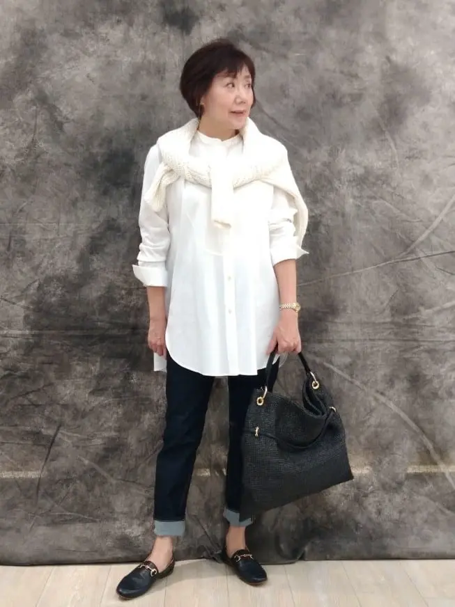 自由区 鶴田 コーディネート画像