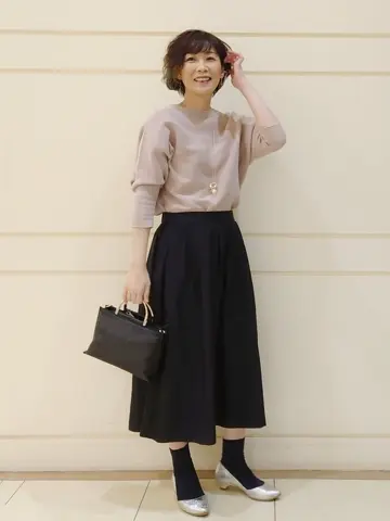 自由区 maruri コーディネート画像