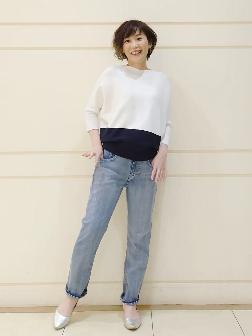 自由区 maruri コーディネート画像