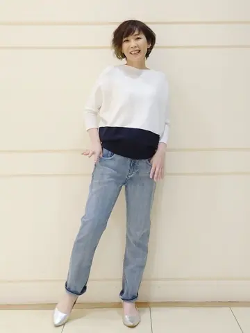 自由区 maruri コーディネート画像