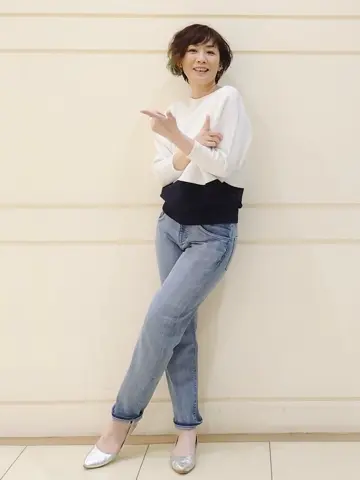 自由区 maruri コーディネート画像