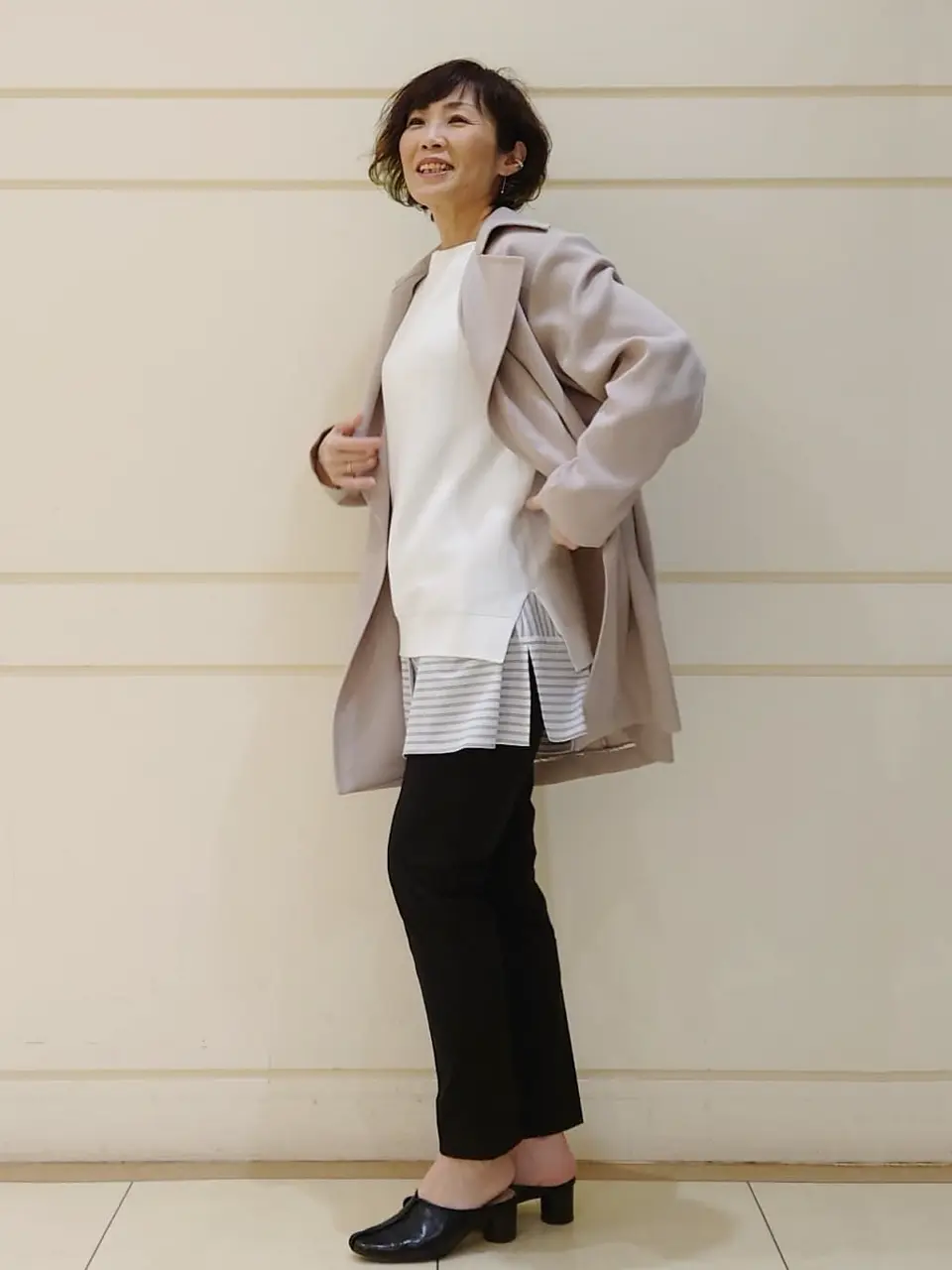 自由区 maruri コーディネート画像