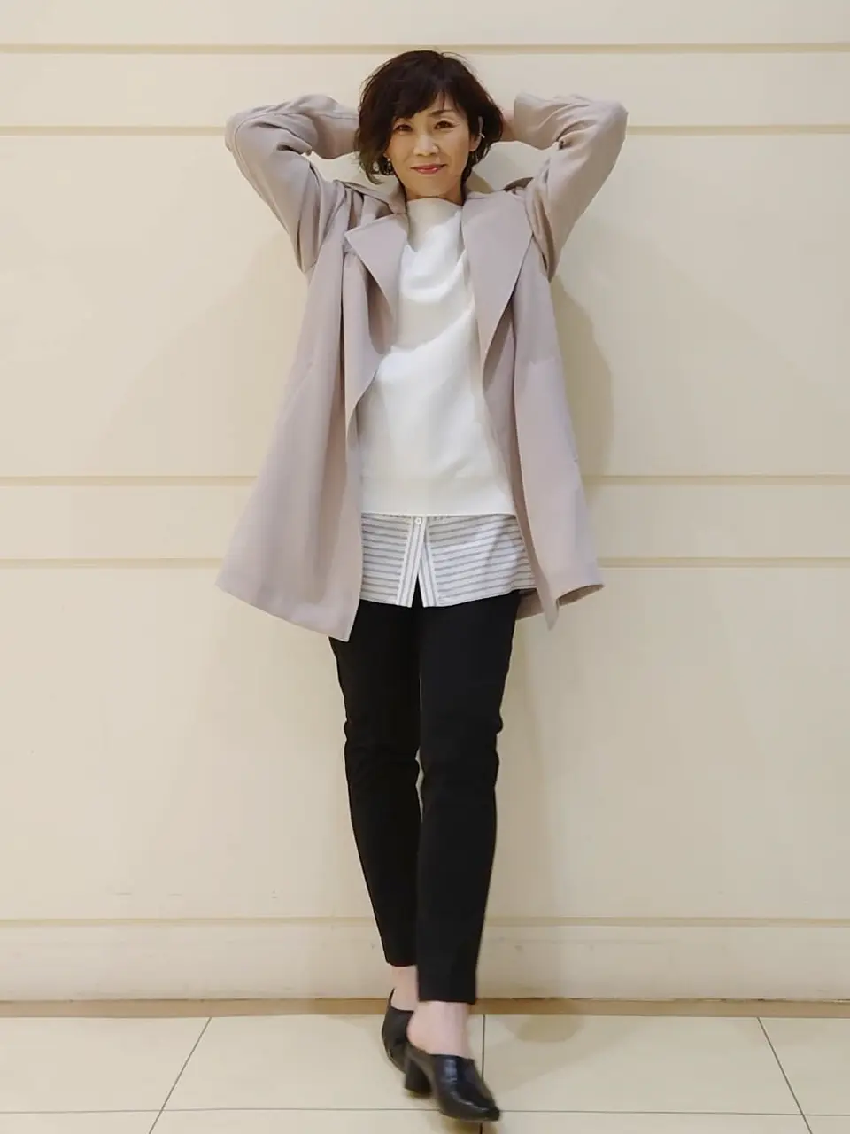 自由区 maruri コーディネート画像