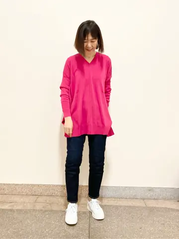 自由区 阿部 コーディネート画像