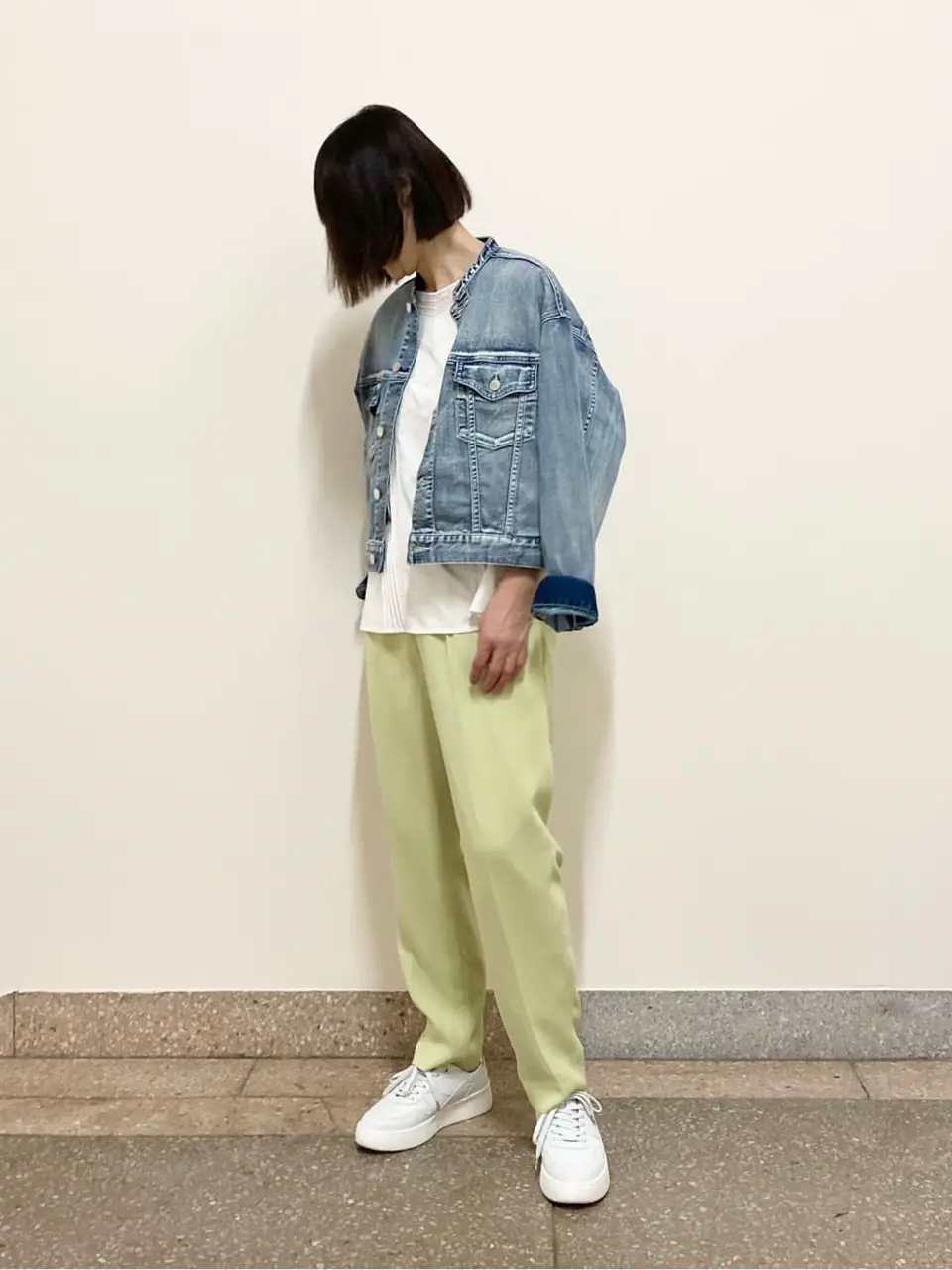 自由区 阿部 コーディネート画像