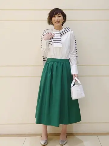 自由区 maruri コーディネート画像