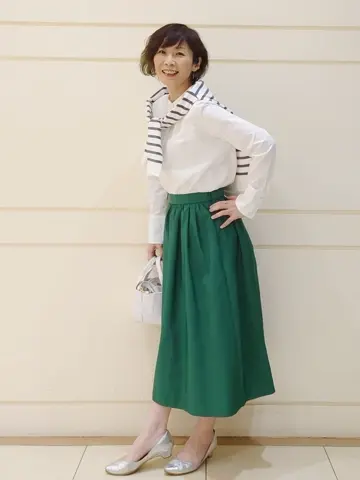 自由区 maruri コーディネート画像