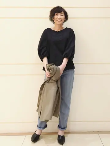 自由区 maruri コーディネート画像