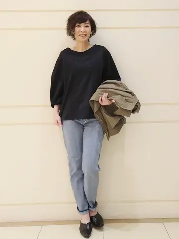 自由区 maruri コーディネート画像