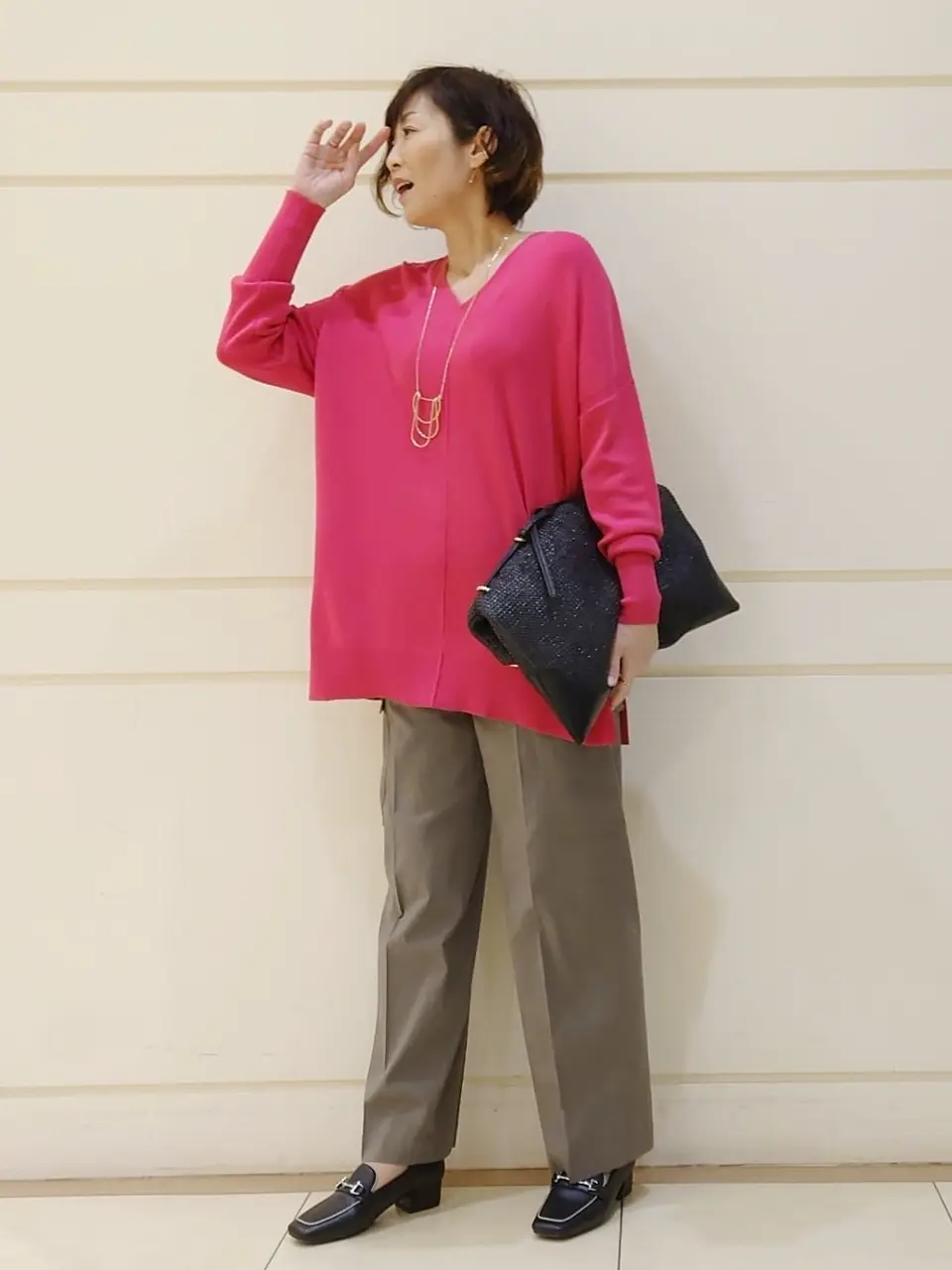 自由区 maruri コーディネート画像