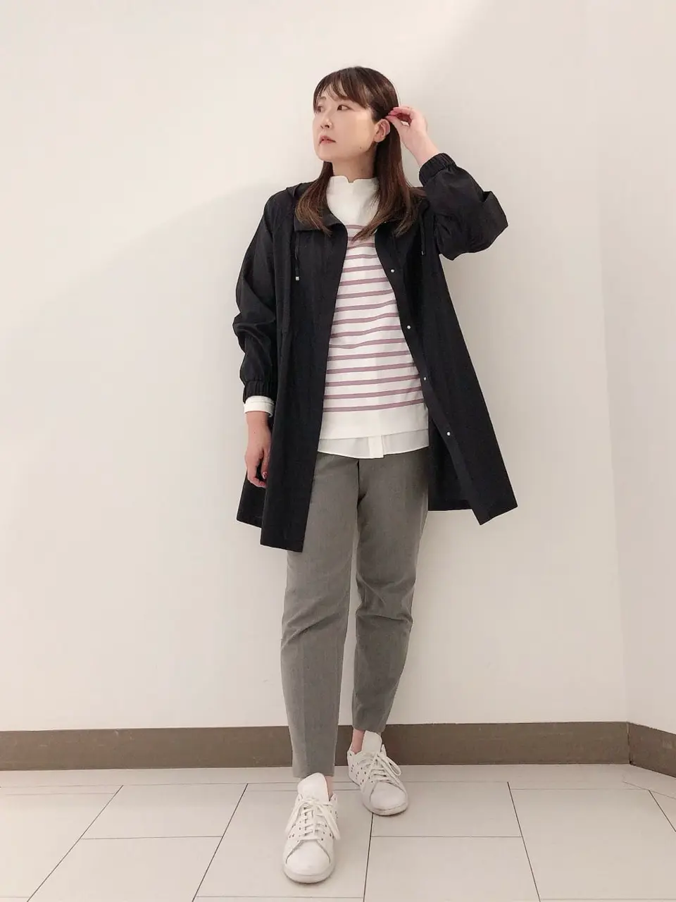 自由区 スタッフ コーディネート画像