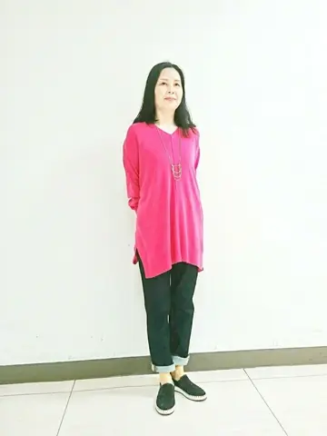 自由区 スタッフ コーディネート画像