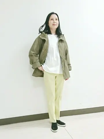 自由区 スタッフ コーディネート画像