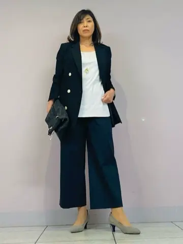 自由区 山崎 コーディネート画像