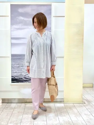 自由区 中鉢 コーディネート画像