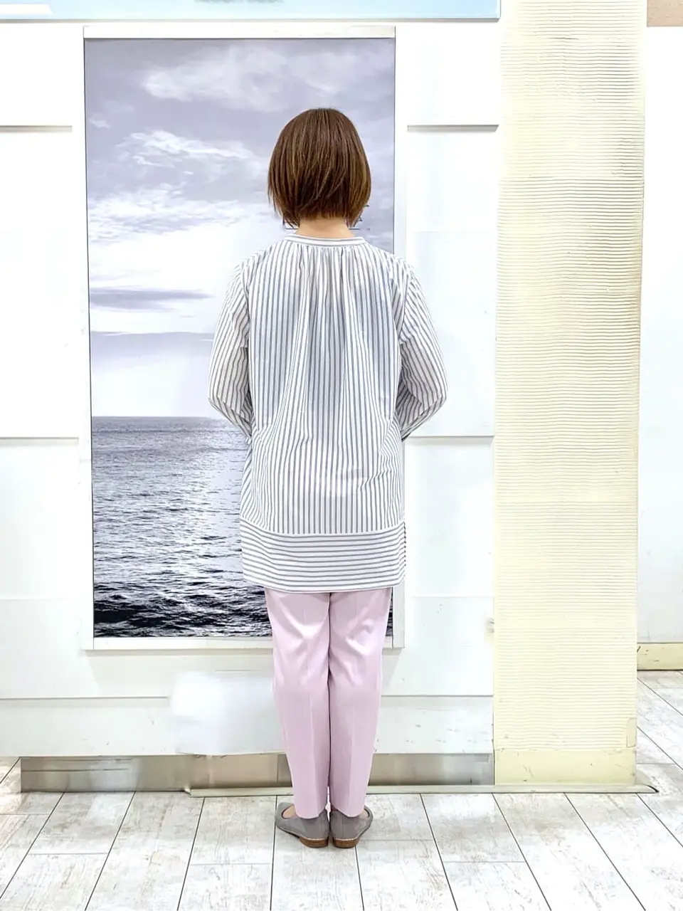 自由区 中鉢 コーディネート画像