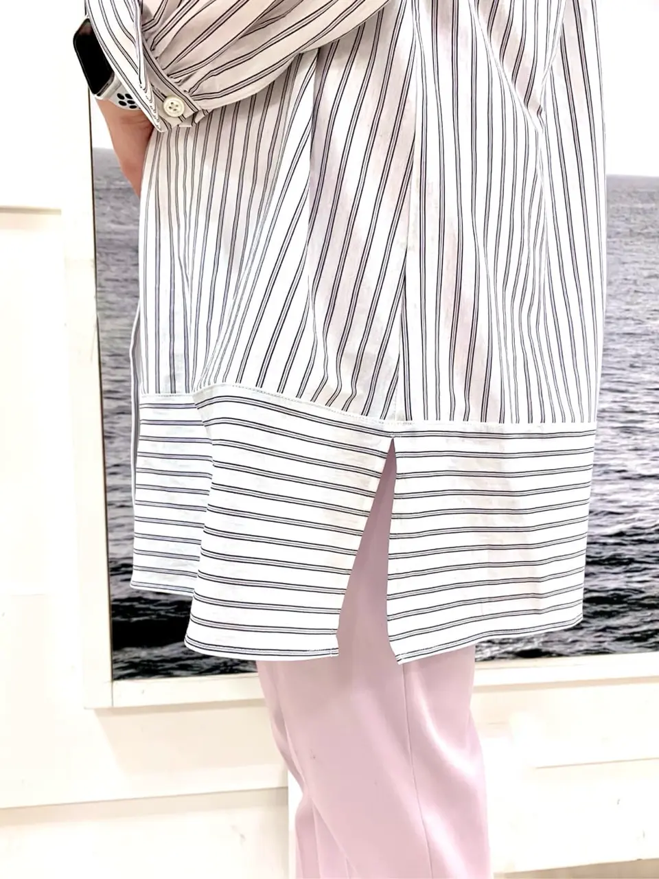 自由区 中鉢 コーディネート画像