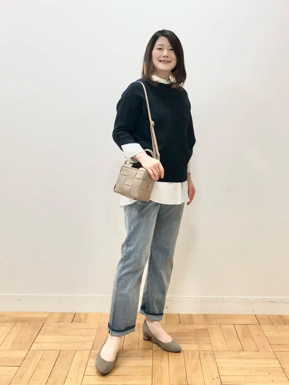 自由区 三木 コーディネート画像