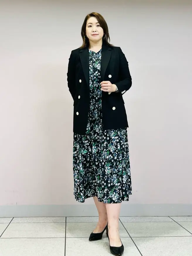 自由区 上島 コーディネート画像