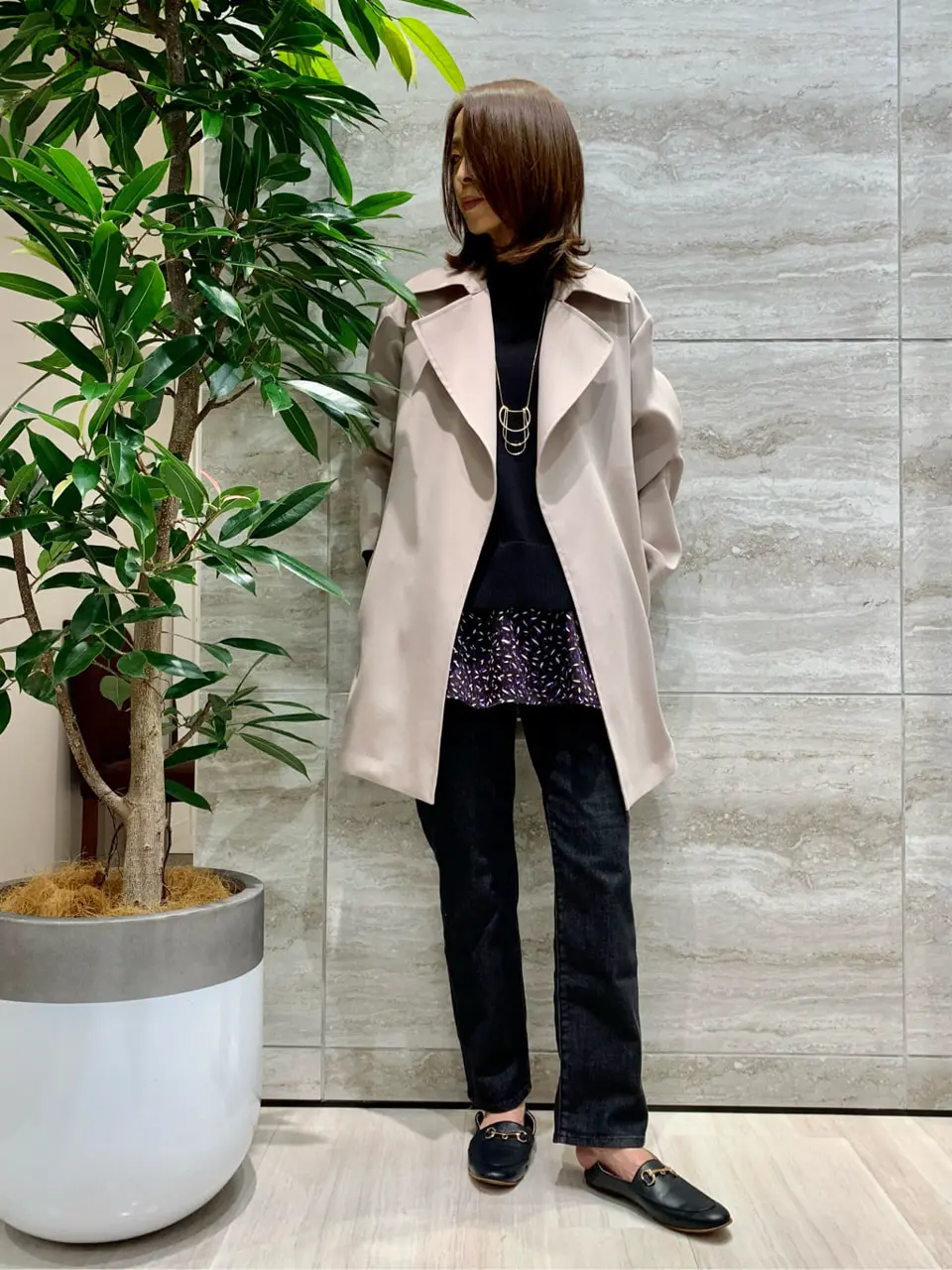 自由区 Ishii コーディネート画像