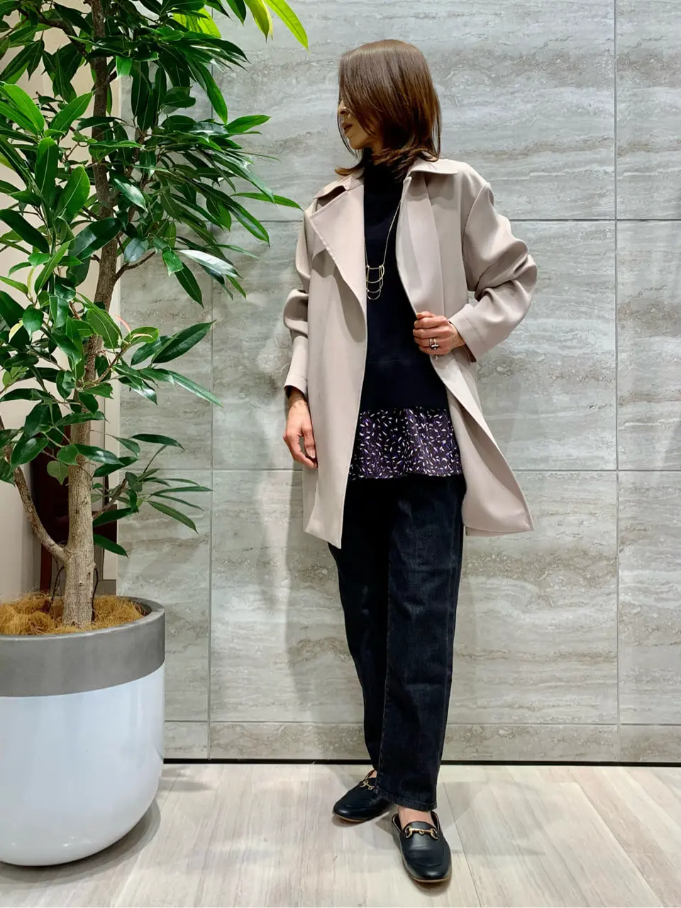 自由区 Ishii コーディネート画像