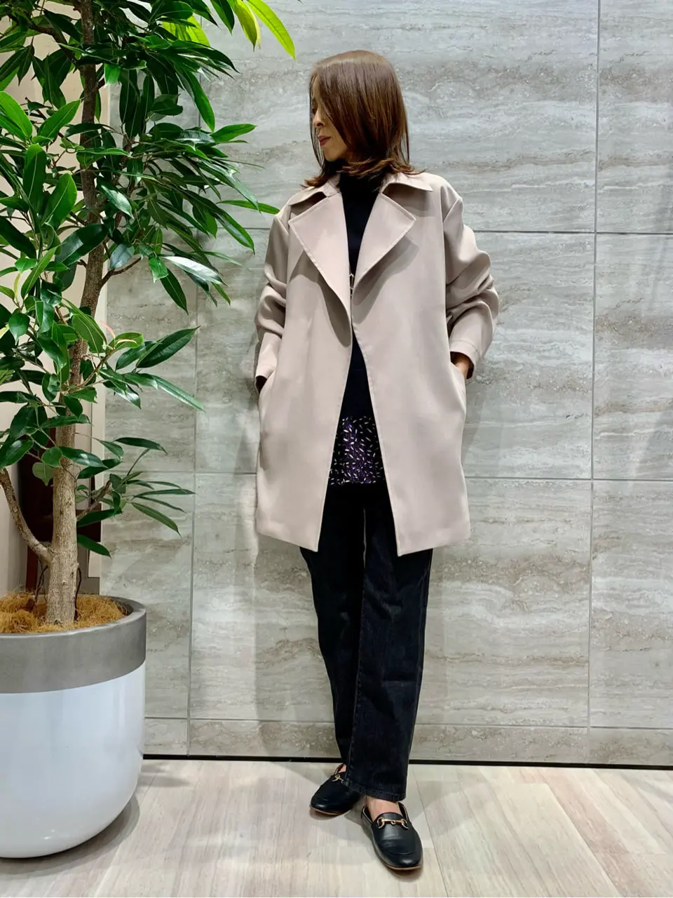 自由区 Ishii コーディネート画像