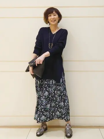 自由区 maruri コーディネート画像