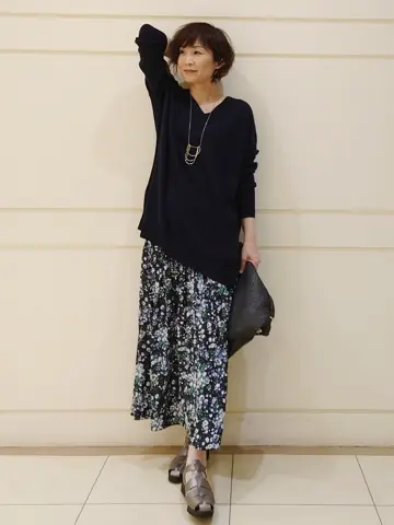 自由区 maruri コーディネート画像