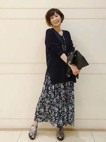 自由区 maruri コーディネート画像