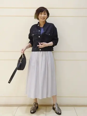 自由区 maruri コーディネート画像