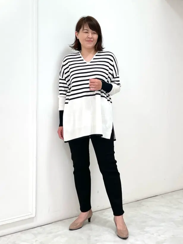 自由区 大野 コーディネート画像