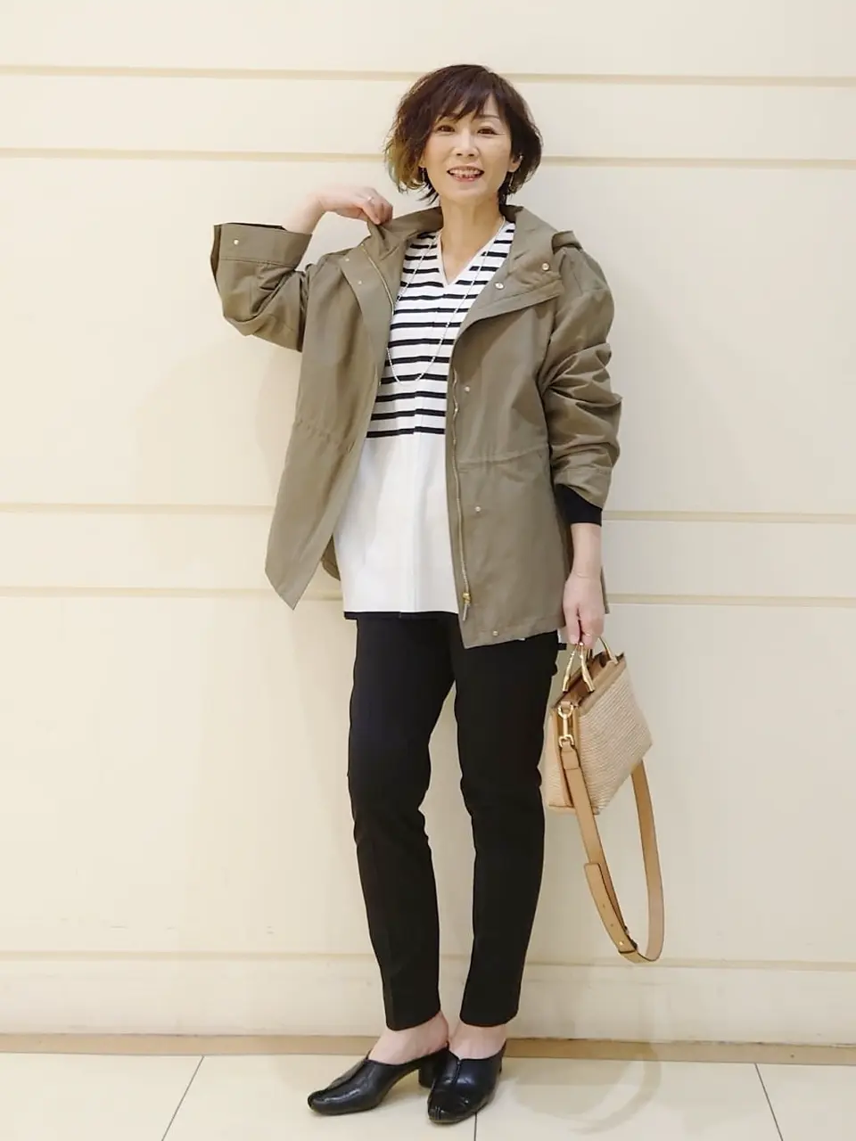 自由区 maruri コーディネート画像