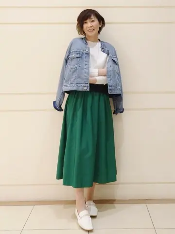 自由区 maruri コーディネート画像