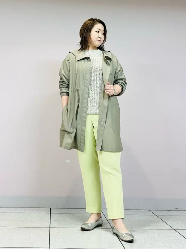 自由区 上島 コーディネート画像