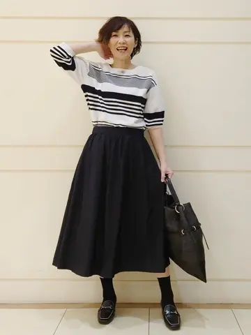 自由区 maruri コーディネート画像