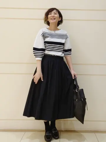 自由区 maruri コーディネート画像