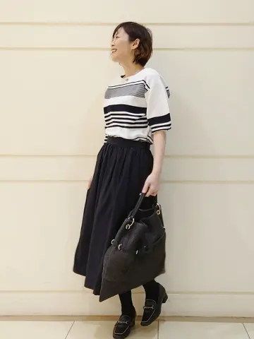 自由区 maruri コーディネート画像