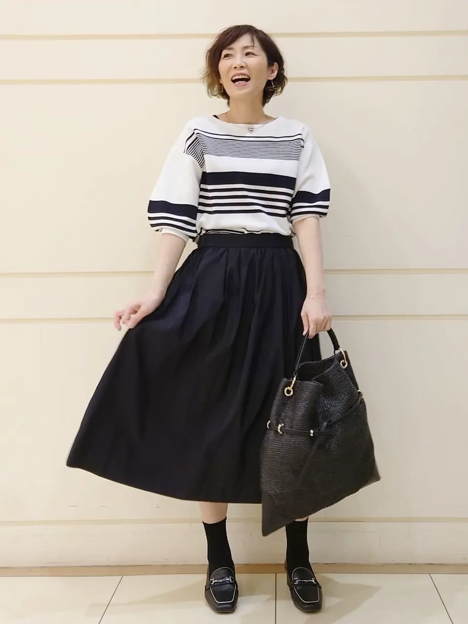 自由区 maruri コーディネート画像