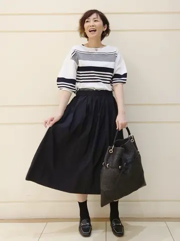 自由区 maruri コーディネート画像