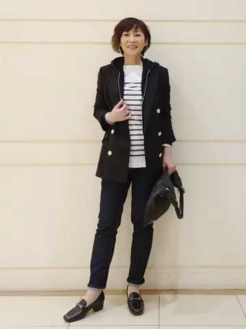 自由区 maruri コーディネート画像